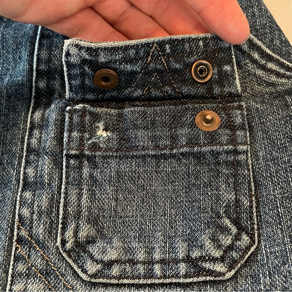 y2k Columbia XCO Denim Skirt Women’s 6 Blue Outdoor Hiking Cabin Classic Active - Picture 5 of 15